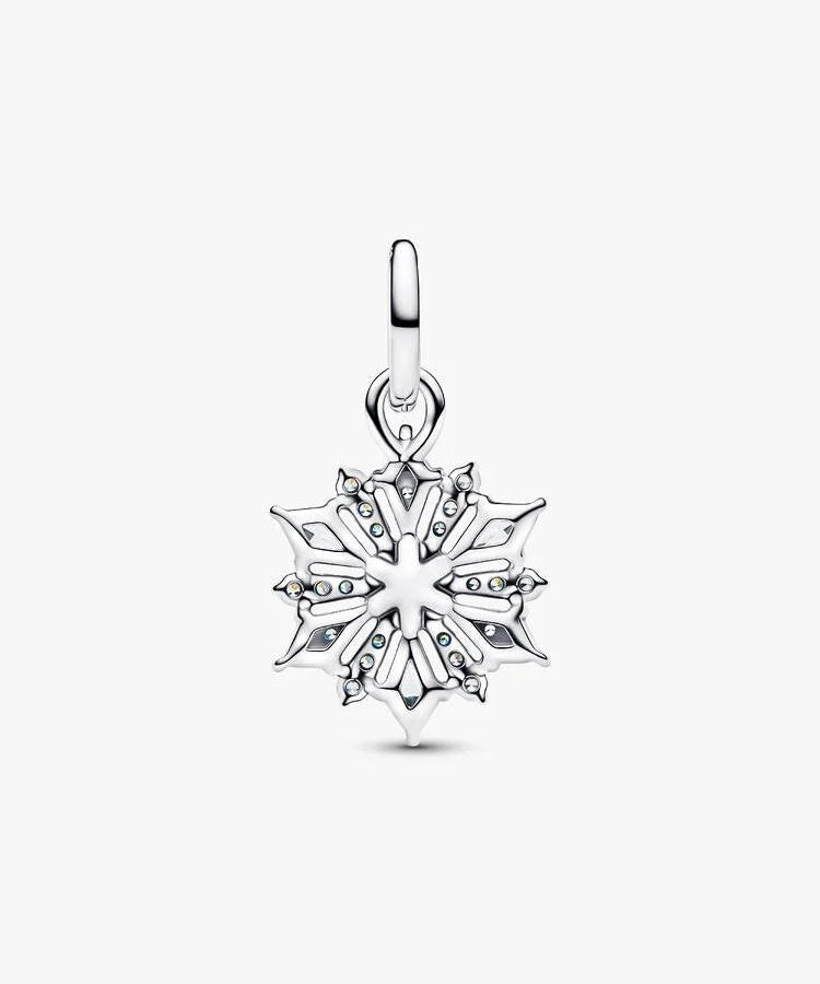 Pendente Pandora Floco de Neve Rainha Elsa