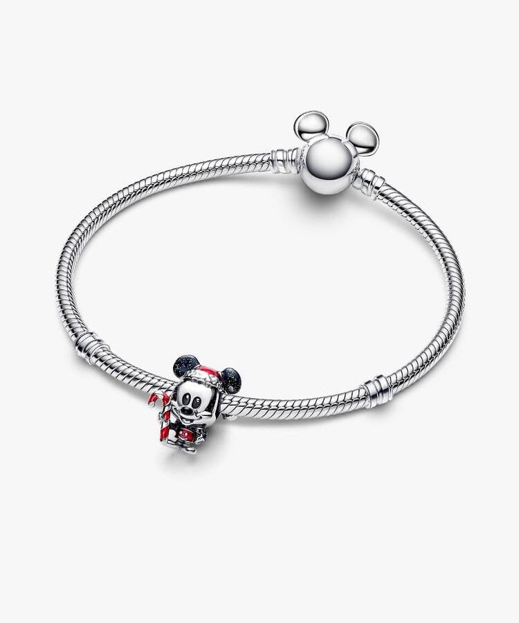 Conta Pandora Holiday Mickey Disney