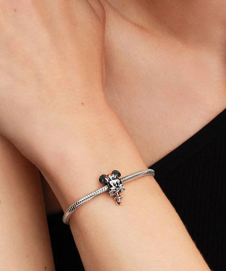 Conta Pandora Holiday Minnie Disney