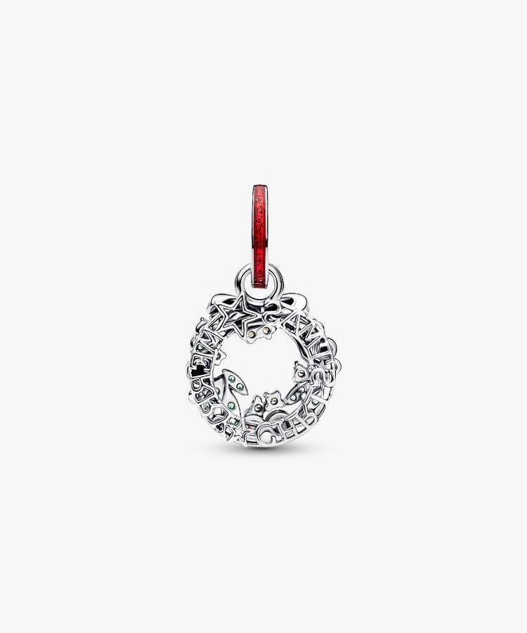 Pendente Pandora Dupla Coroa de Natal