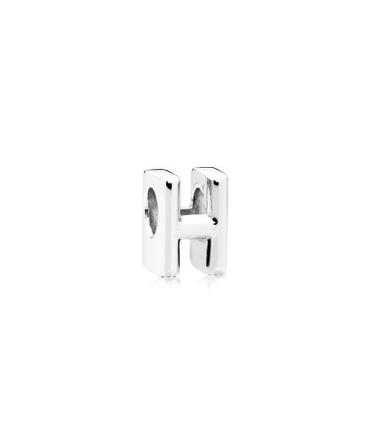 Conta Pandora Letter H