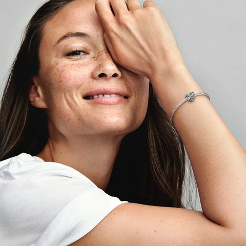 Conta Pandora Coração de Família Conta Pandora Coração de Família