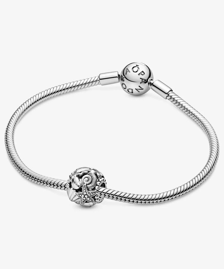 Conta Pandora Openwork Starfish, Shells and Hearts