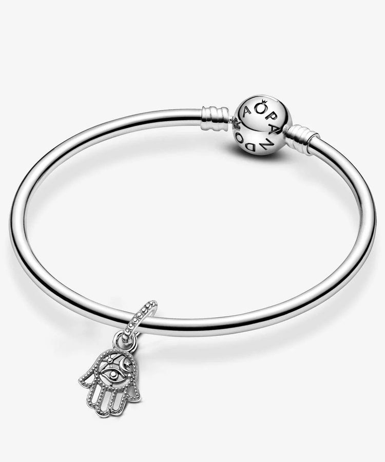 Conta Pandora Protective Hamsa Hand