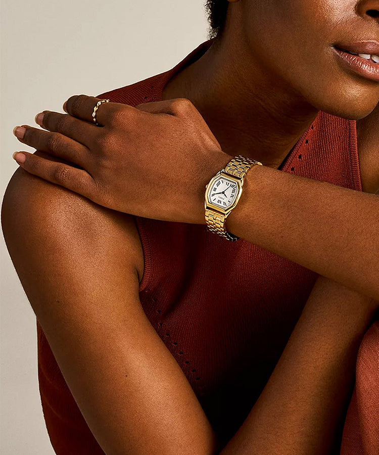 Relógio Fossil Harlow Dourado ES5361