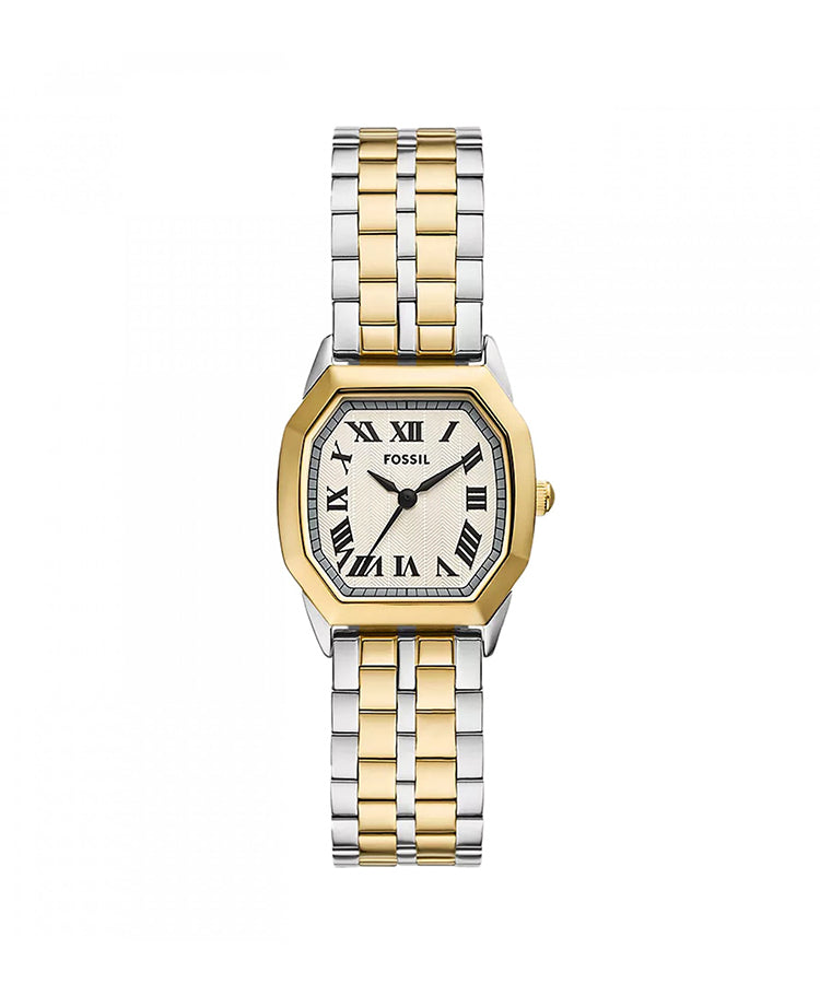 Relógio Fossil Harlow Bicolor Dourado ES5362