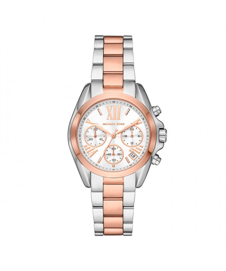 Relógio Michael Kors Bradshaw Bicolor Rosa