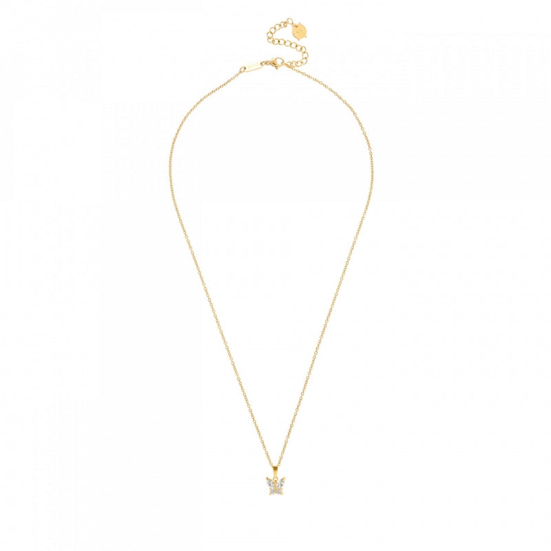 Colar One Butterfly Crystal