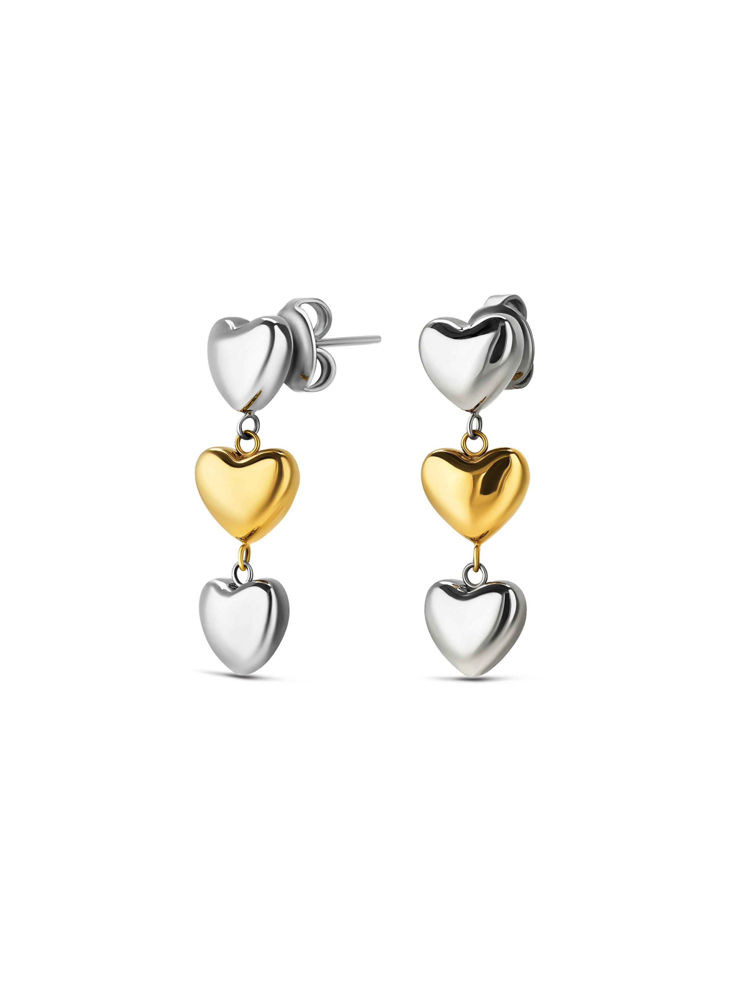 Brincos One Crazy Heart Embrace