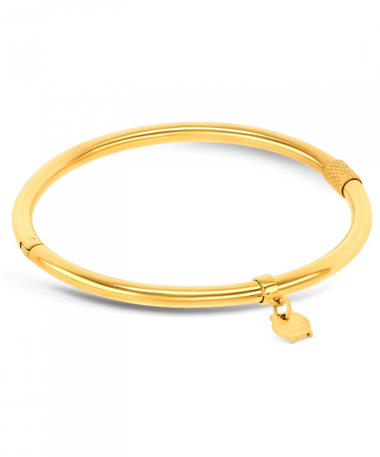 Pulseira Escrava One Energy Master Redonda Gold