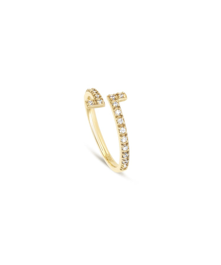 Anel One London 34 Gold
