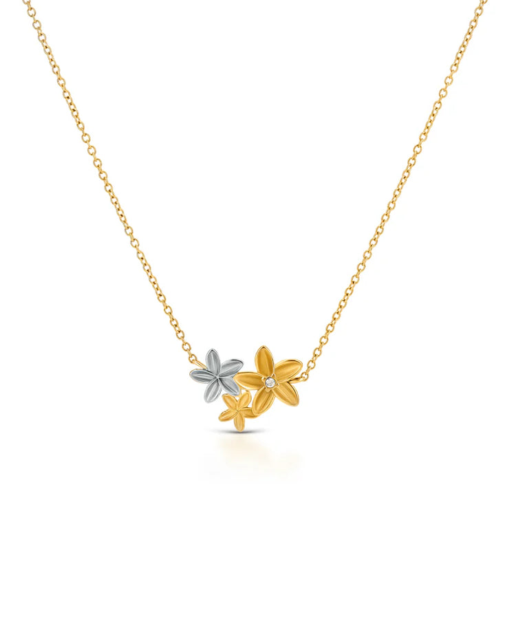 Colar ONE Fleur Bicolor