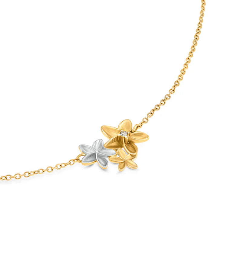 Colar ONE Fleur Bicolor