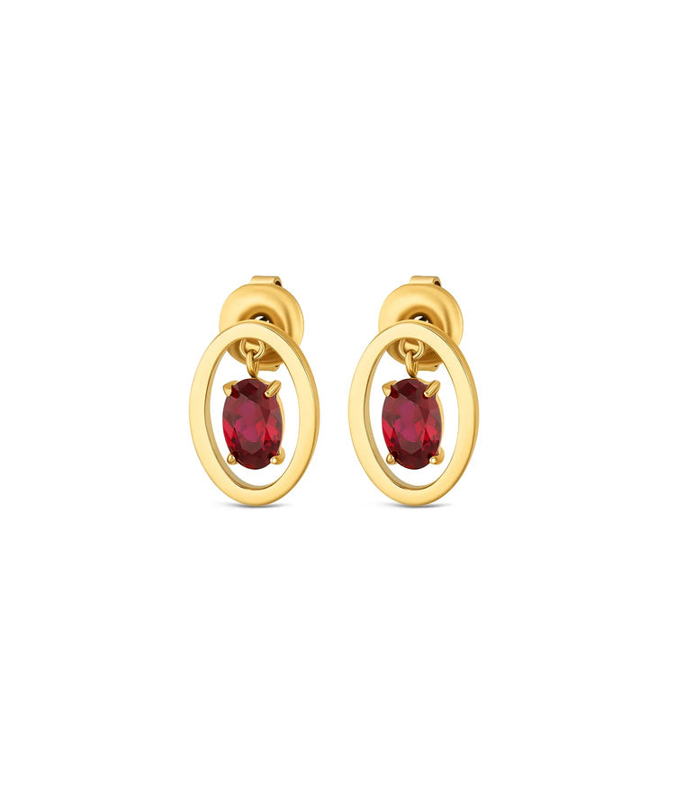 Set Colar & Brincos One Birthstone Julho