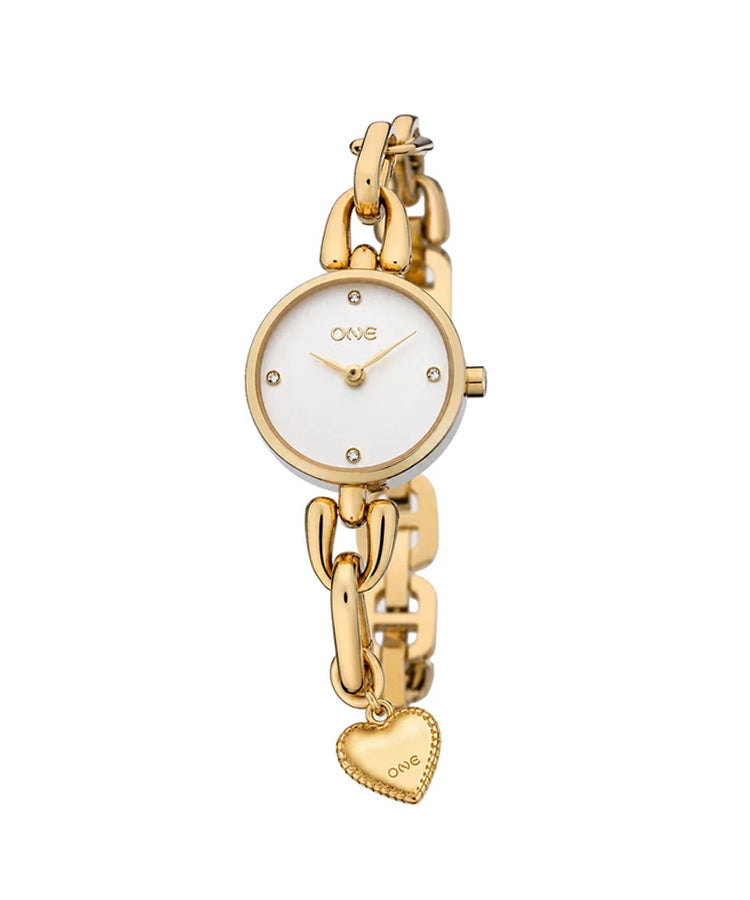 Relógio ONE Links Gold