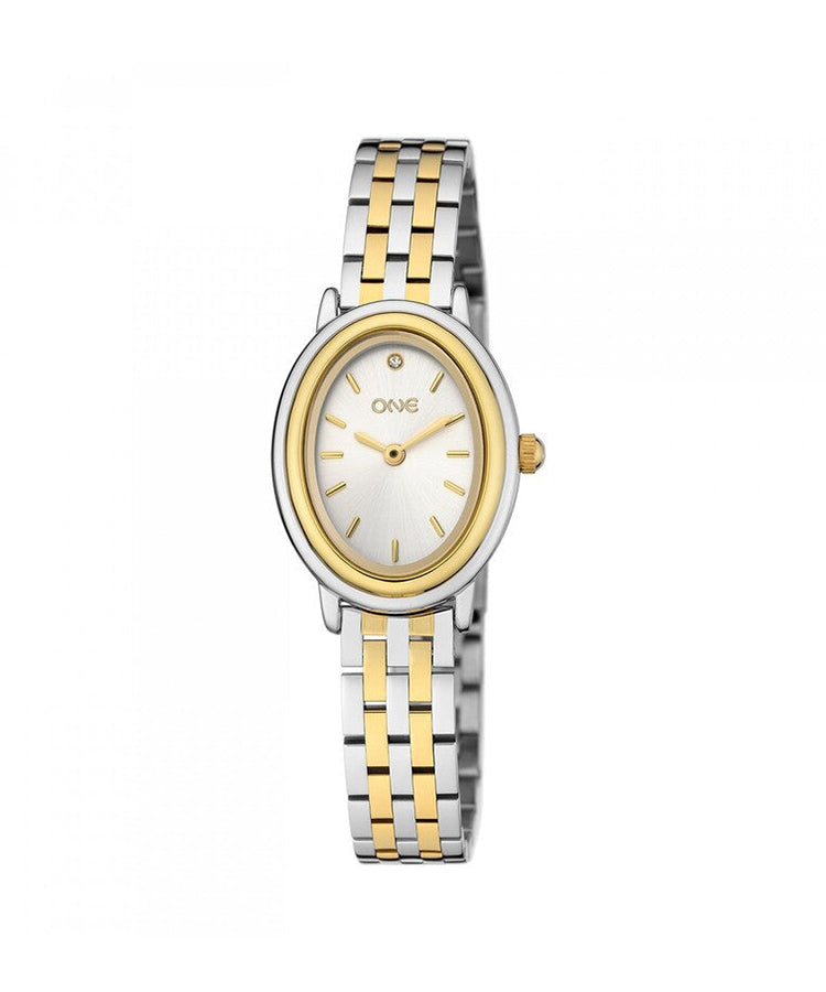 Relógio One Flirt Bicolor
