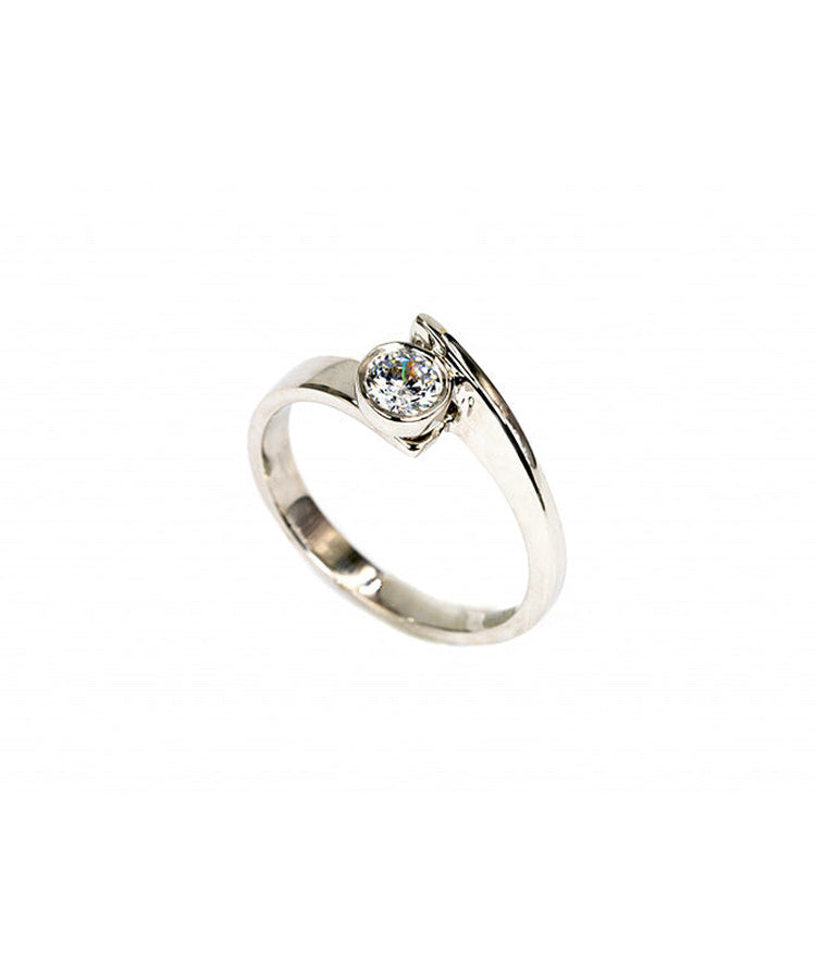 Anel pedra ouro 800 OOAN002409B