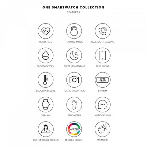 Relógio Smartwatch One Mini Silver Relógio Smartwatch One Mini Silver