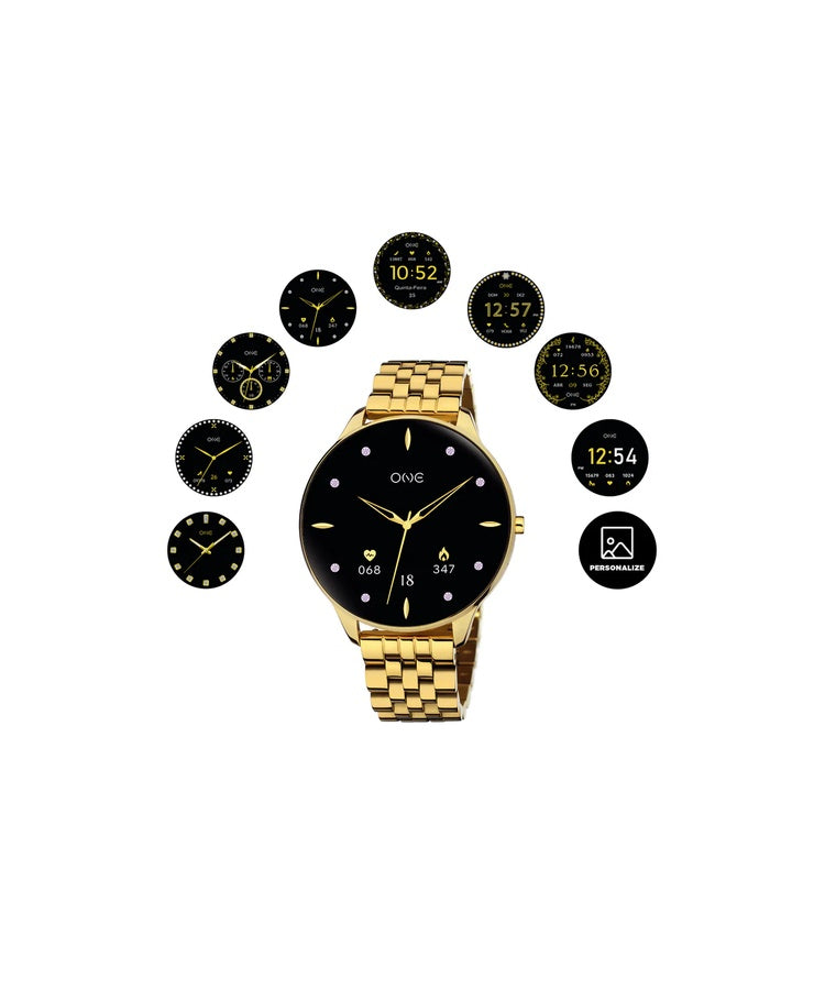 Smartwatch One Slim Gold Links