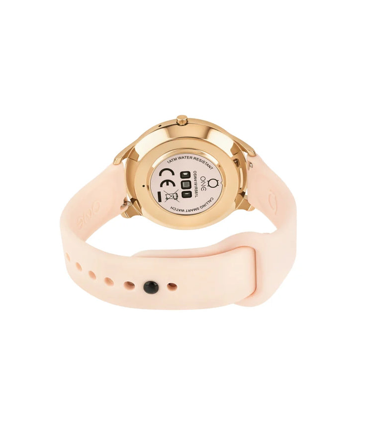 Smartwatch ONE Slim Rose Gold Silicone