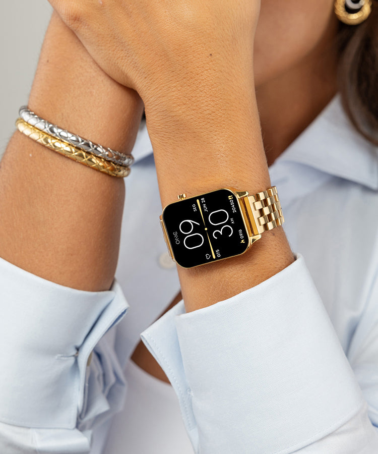 Smartwatch One MagicCall Gold Links