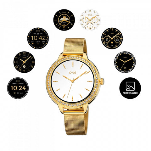 Relógio Smartwatch One Mini Spark Gold Relógio Smartwatch One Mini Spark Gold