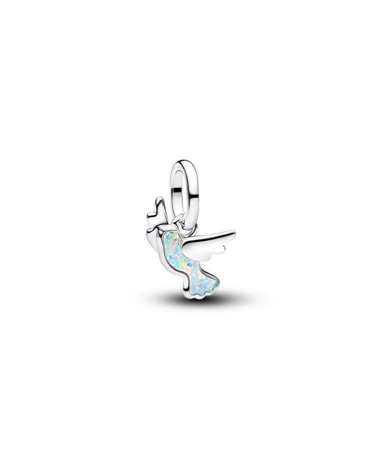 Mini Pendente Pomba Branca Pandora