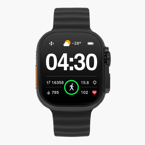 Relógio Radiant Smartwatch Hollywood Sili IPPreto Relógio Radiant Smartwatch Hollywood Sili IPPreto