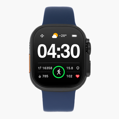 Relógio Radiant Smartwatch Hollywood Sili Sport Azul Relógio Radiant Smartwatch Hollywood Sili Sport Azul