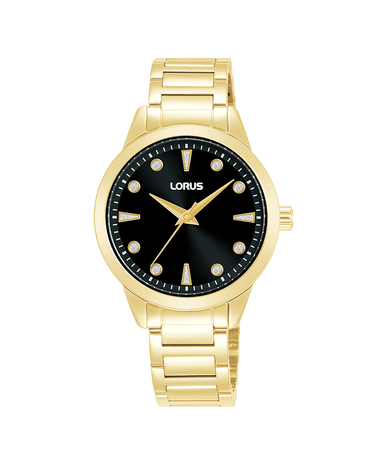 Relógio Lorus Ladies Classic 32mm Dourado-Preto