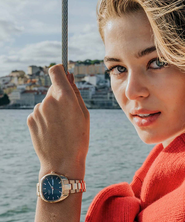 Relógio Cauny Apollon Day Date Rose Gold