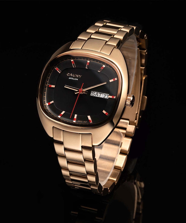 Relógio Cauny Apollon Day Date Rose Gold