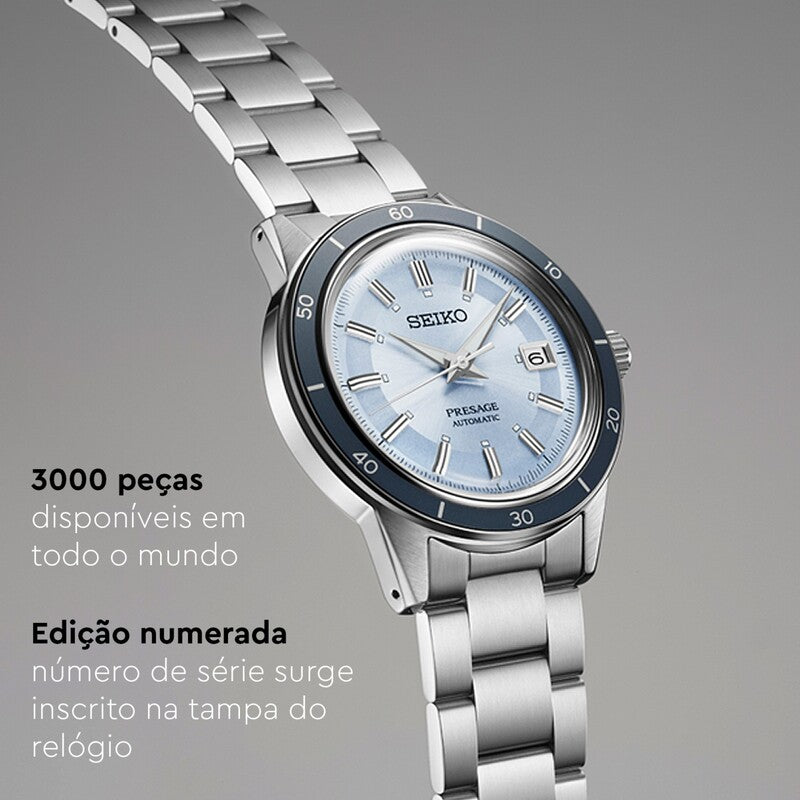 Relógio Seiko Presage Style 60s Ed. Limitada Europeia