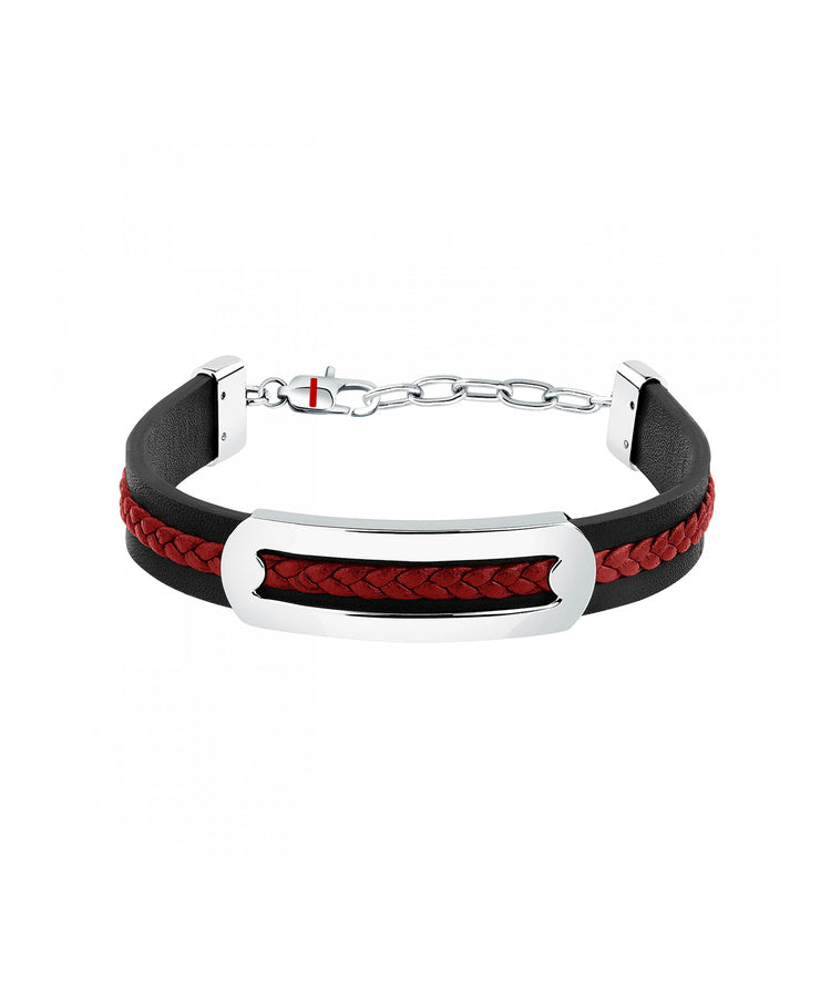 Pulseira Sector Bandy Vermelha e Preta