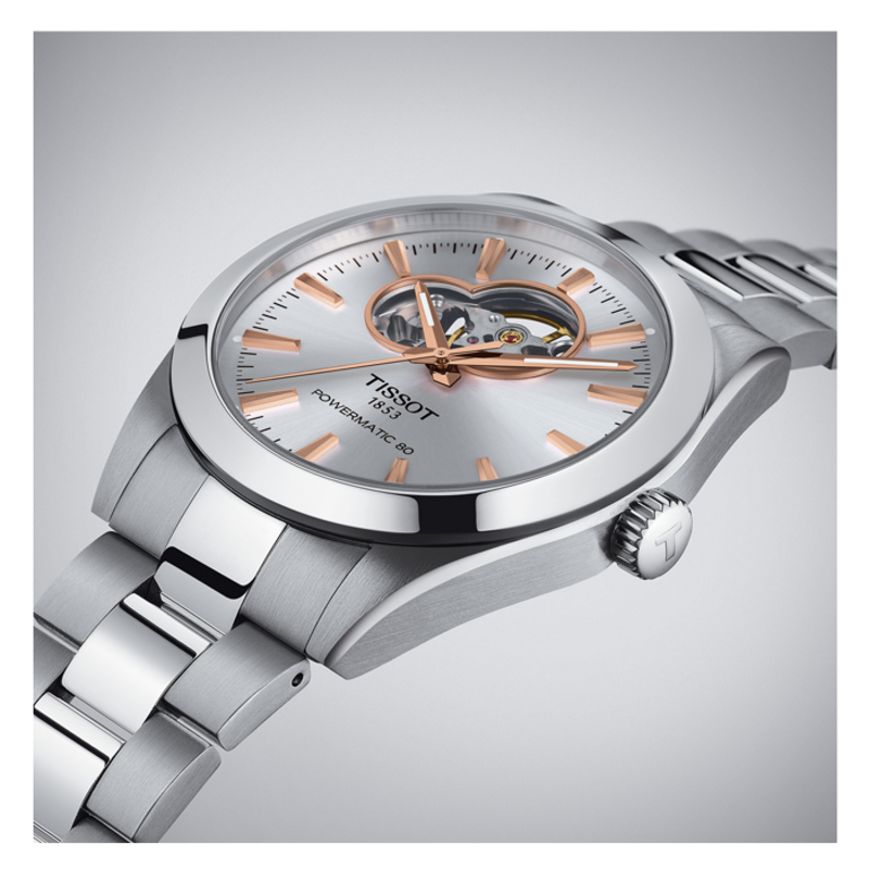 Relógio Tissot Gentleman Open Heart 40mm