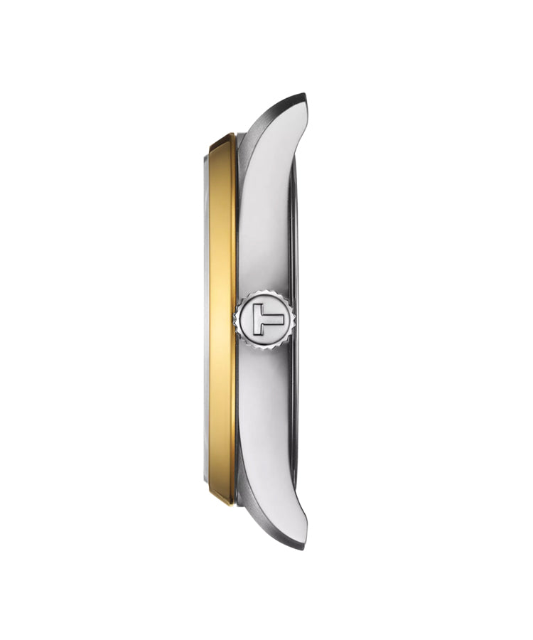 Relógio Tissot PR100 34mm bicolor