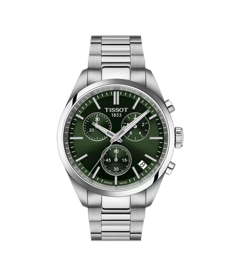 Relógio pulso Tissot PR 100 Cronógrafo verde