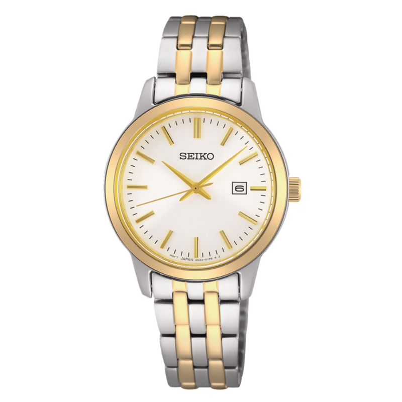 Relógio Seiko Neo Classic Quartzo Bicolor