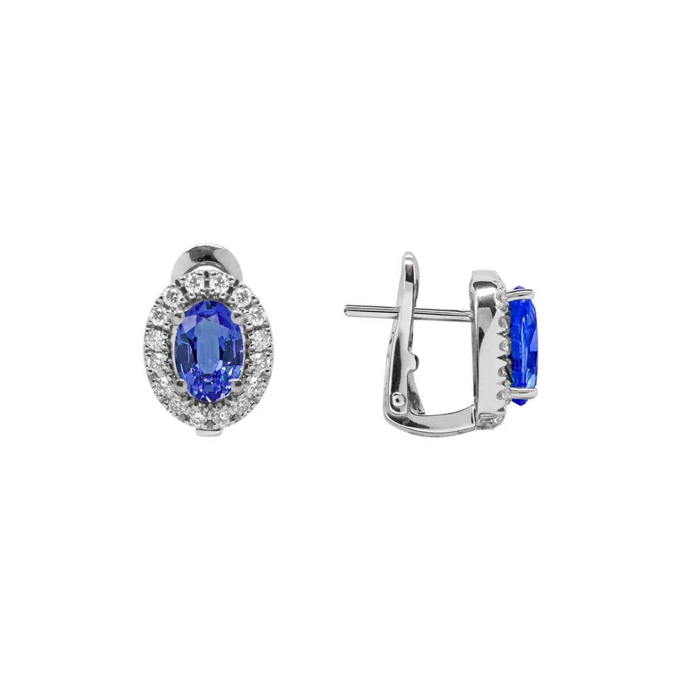 Brincos Monseo Moments Ouro, Diamantes e Safiras