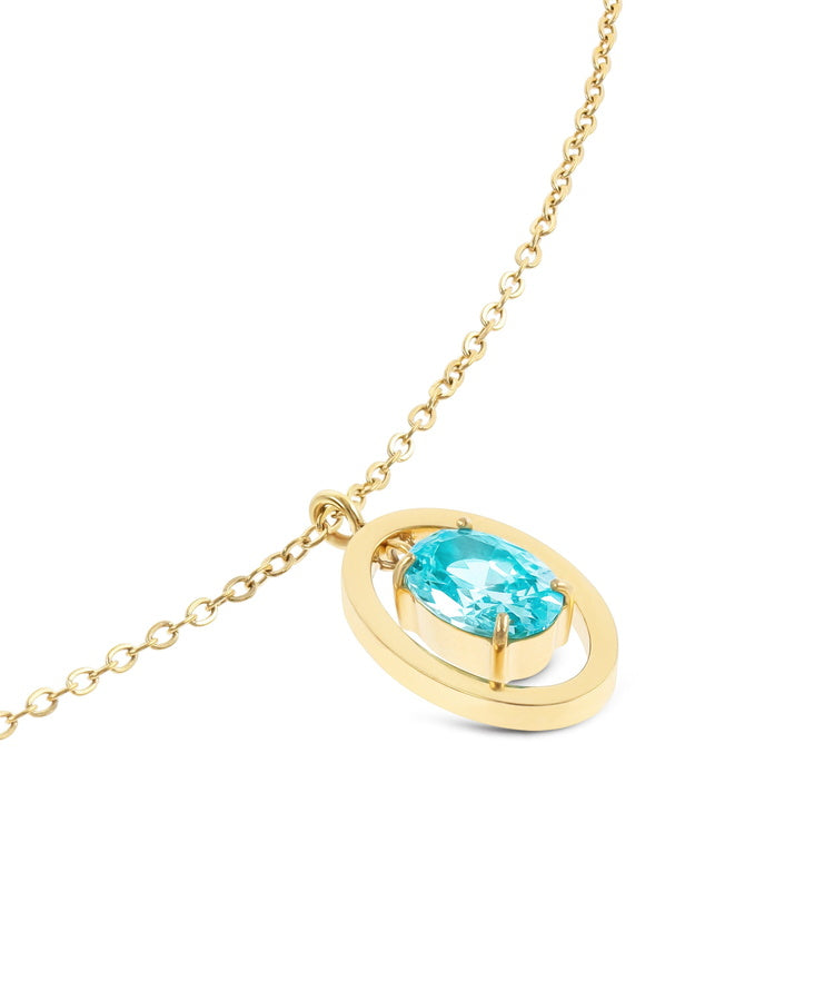 Colar One Birthstone Dezembro - Felicidade