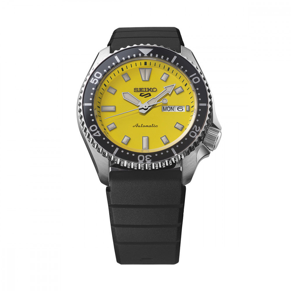 Relógio Seiko 5 Sports SKX Series Amarelo