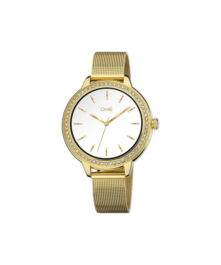 Relógio One Mini Spark Gold