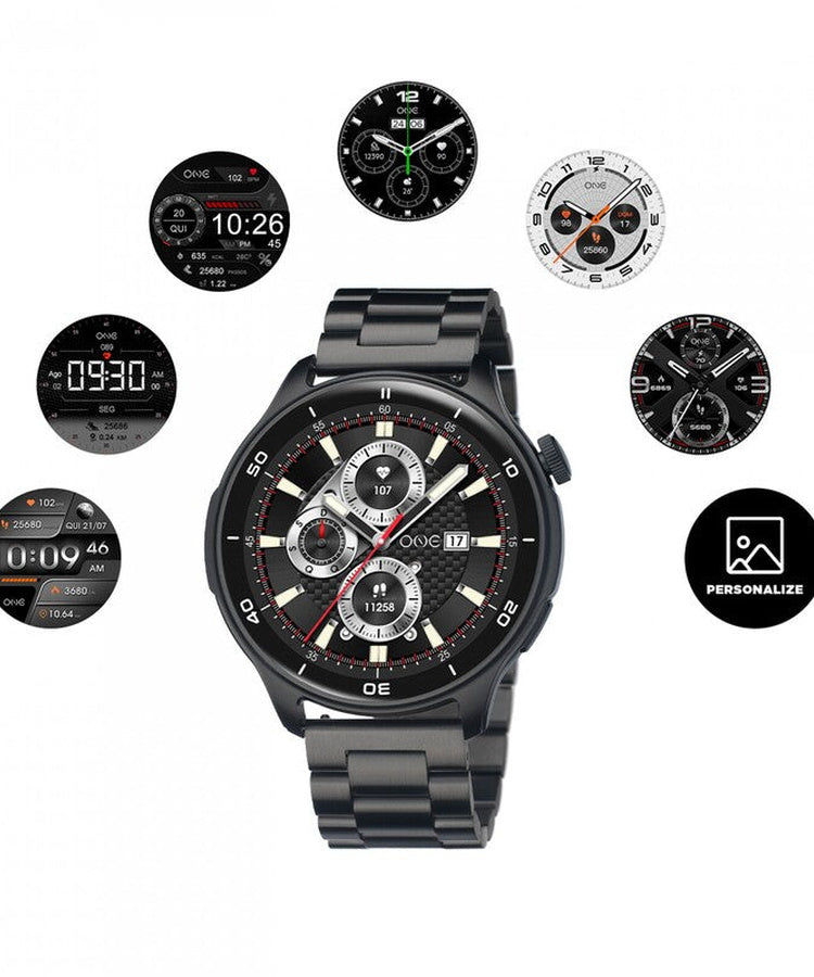 Relógio Smartwatch One Men Explorer GPS Black