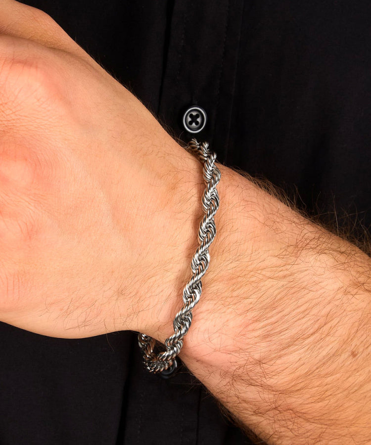 Pulseira Sector Bandy Prateada