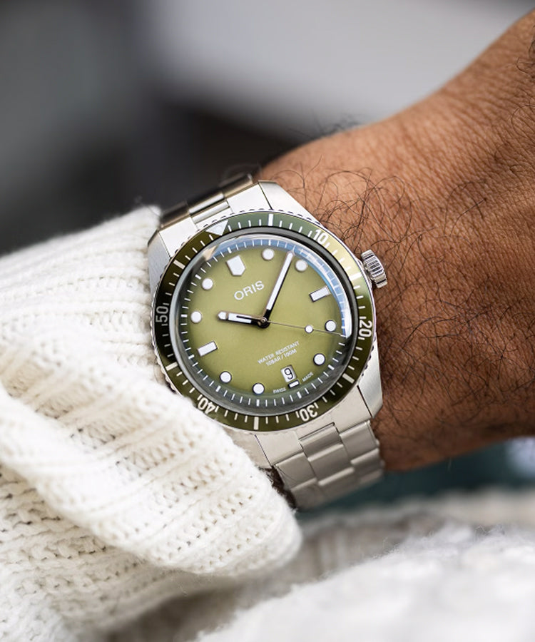 Relógio Oris Divers Sixty-Five Verde 40mm