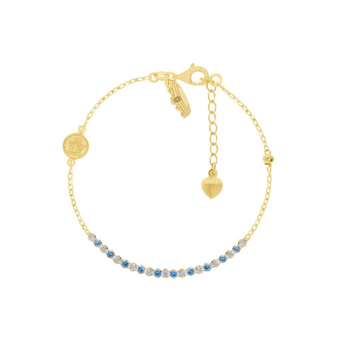Pulseira pedras prata Eugénio Campos