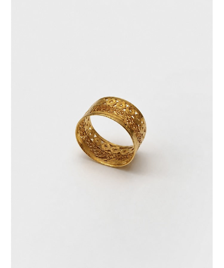 Aliança rodilhões ouro 800