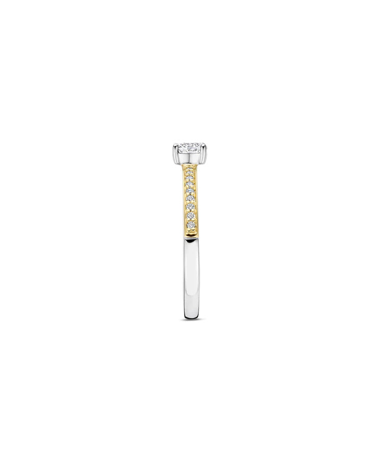 Anel Ti Sento Classic Zirconia 5mm 12109ZY