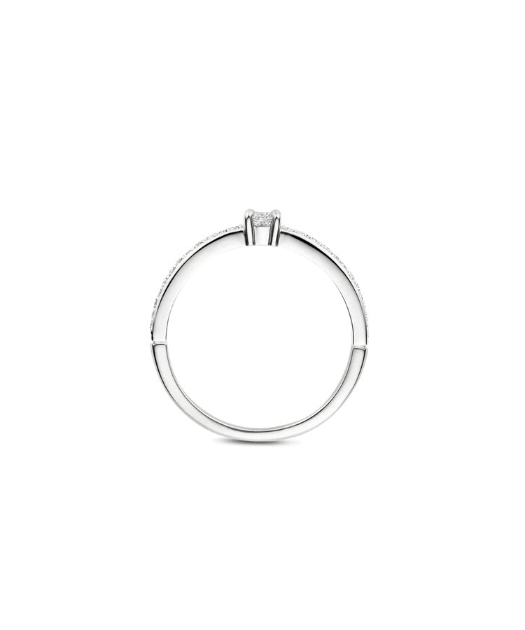 Anel Ti Sento Classic Zirconia 12400ZI