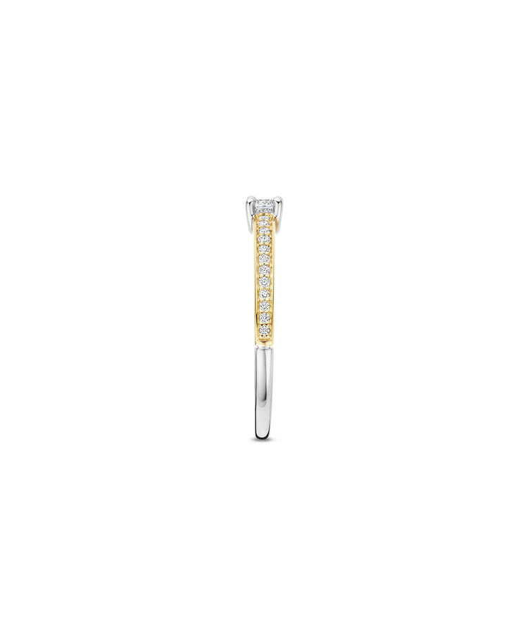 Anel Ti Sento Classic Zirconia 12400ZY